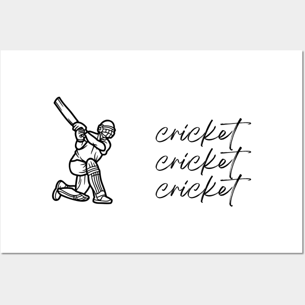 Cricket Cricket Cricket Wall Art by simpledesigns